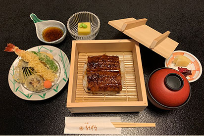 鰻せいろ蒸し御膳